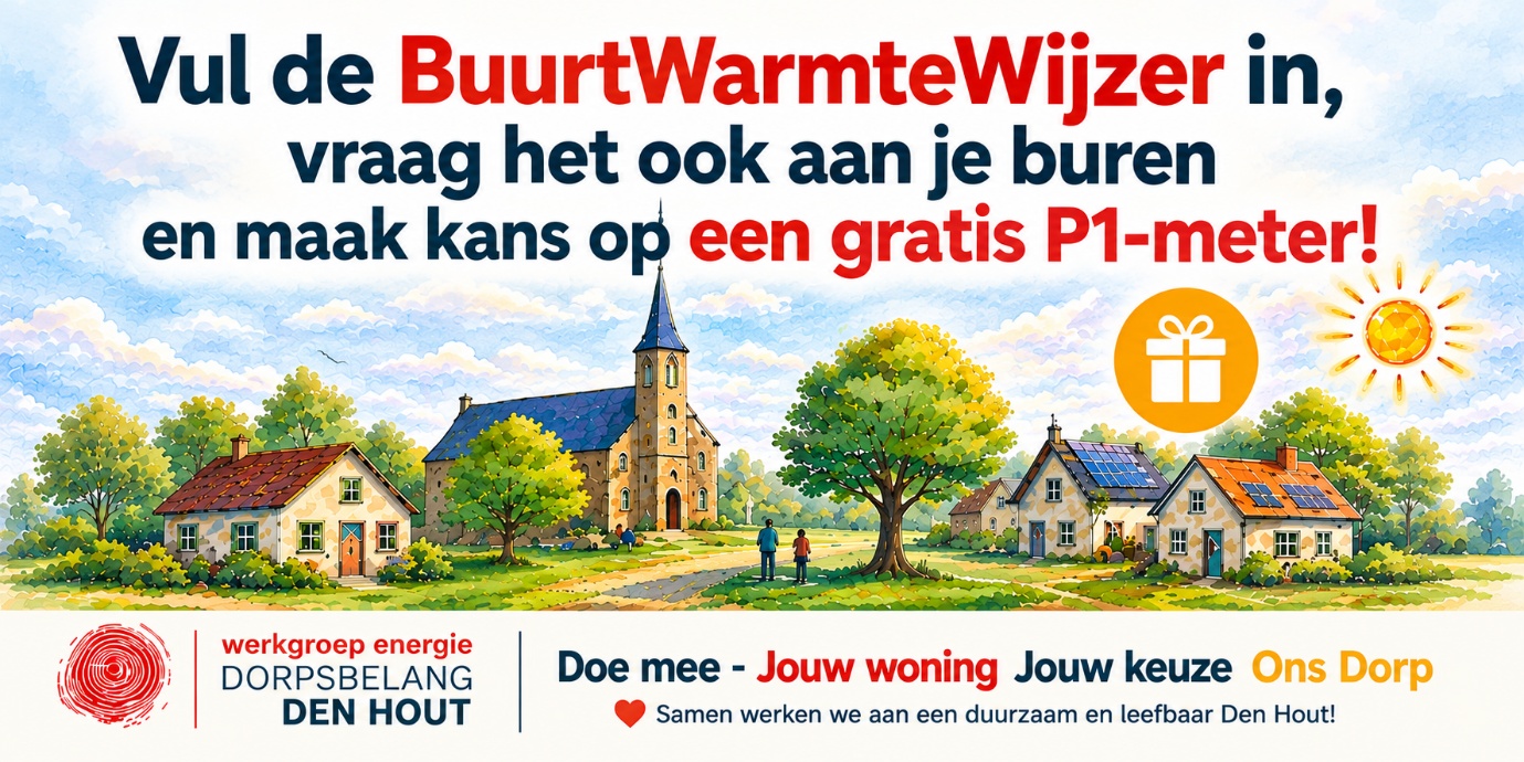Welke straat krijgt Den Hout in beweging voor energie
